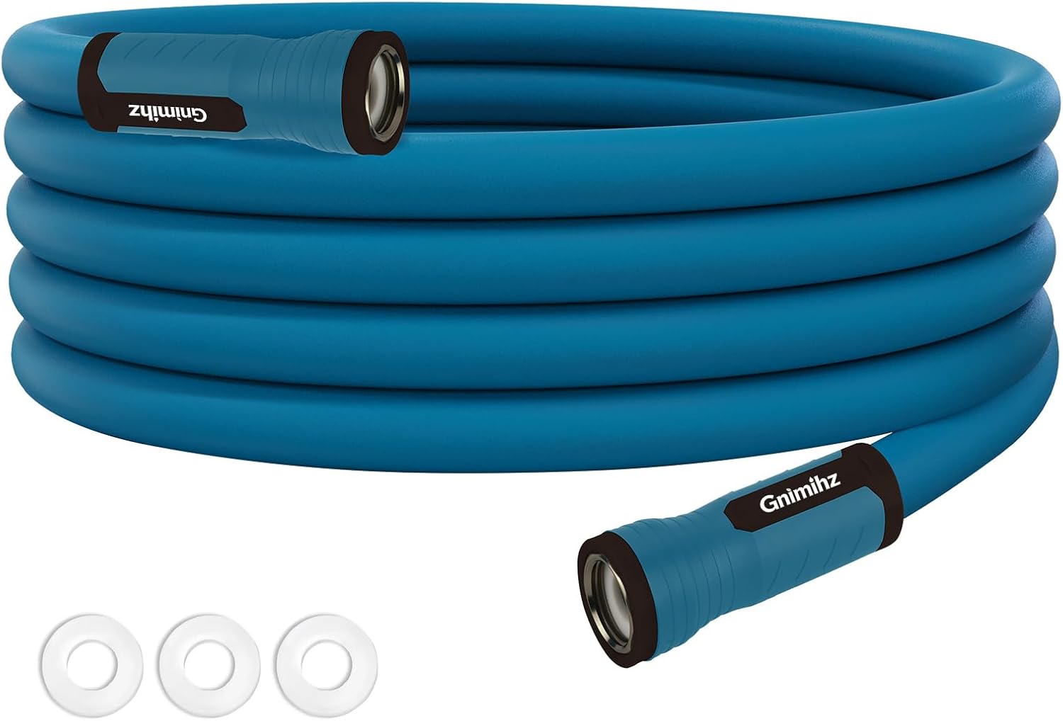 Thumbnail 6 de Gnimihz 5/8-Inch x 25-Foot TPE Garden Hose with 3/4-Inch GHT Fittings