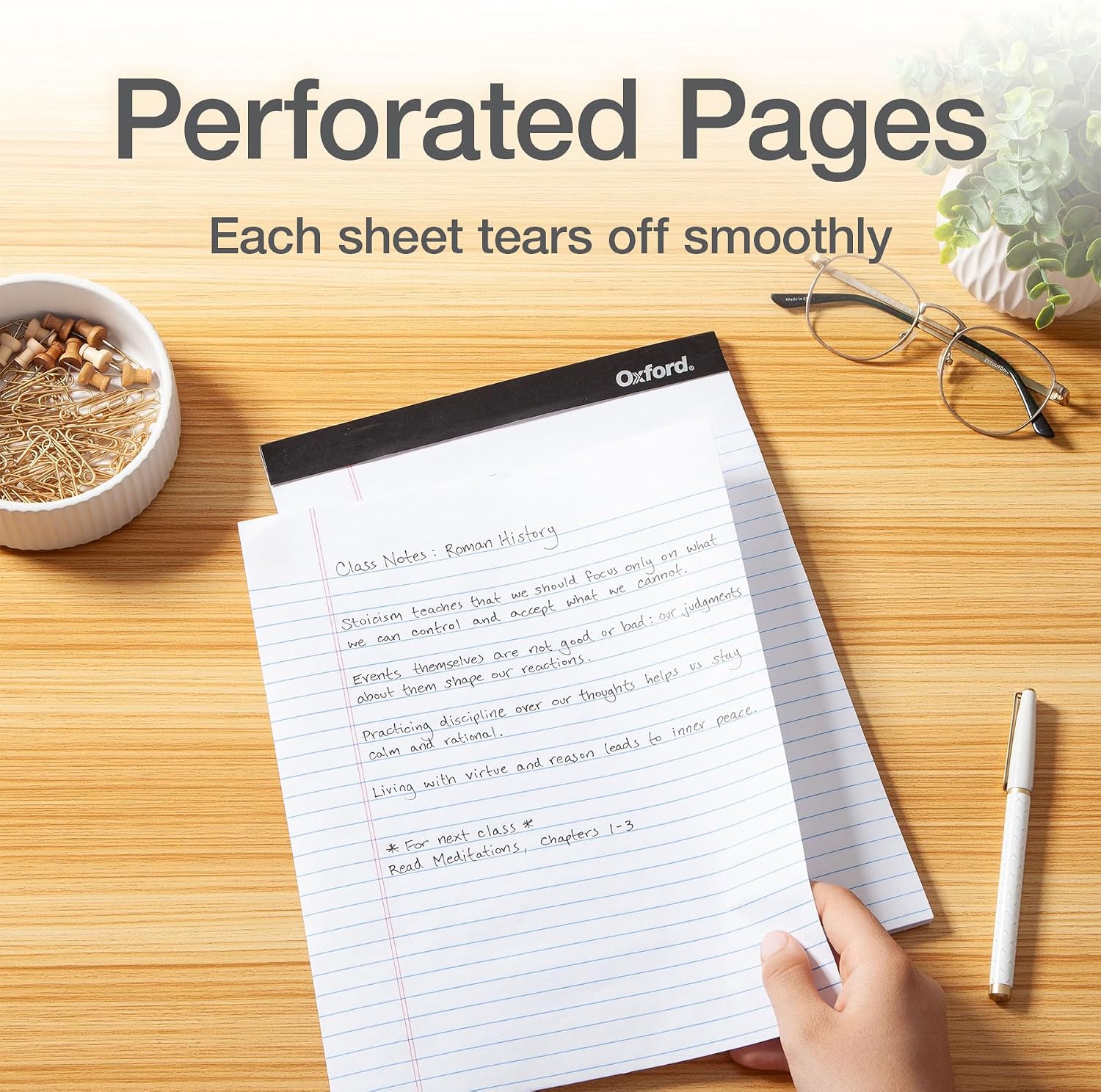 Detalle de Oxford Legal Pads, 50 Sheets