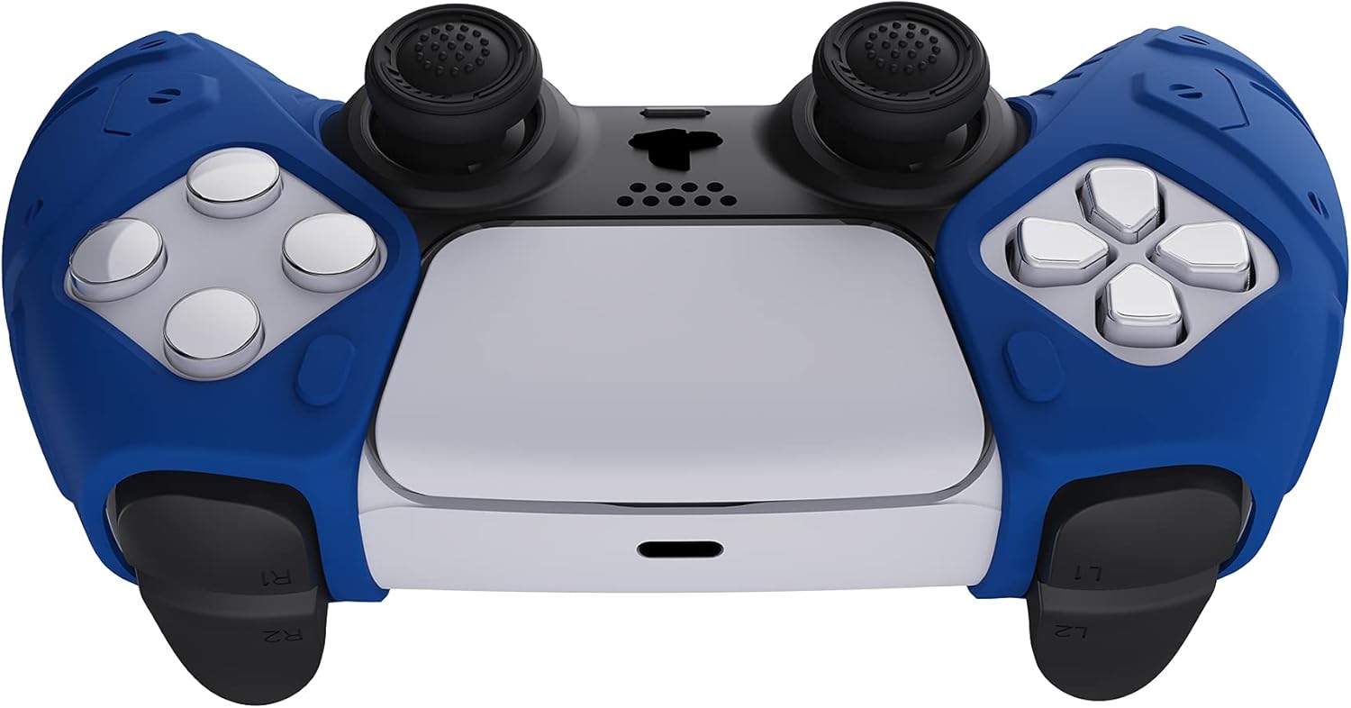Detalle 1 de PS5 ergonomic controller grips in silicone case