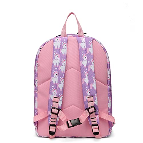 Thumbnail 8 de VASCHY Mochila infantil unicornio para preescolar (4–6 años) resistente al agua