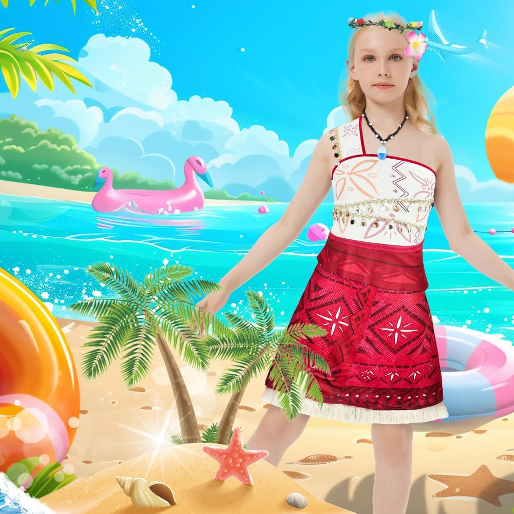 Thumbnail 2 de BSBUY Vaiana Princesa Disfraz 4p