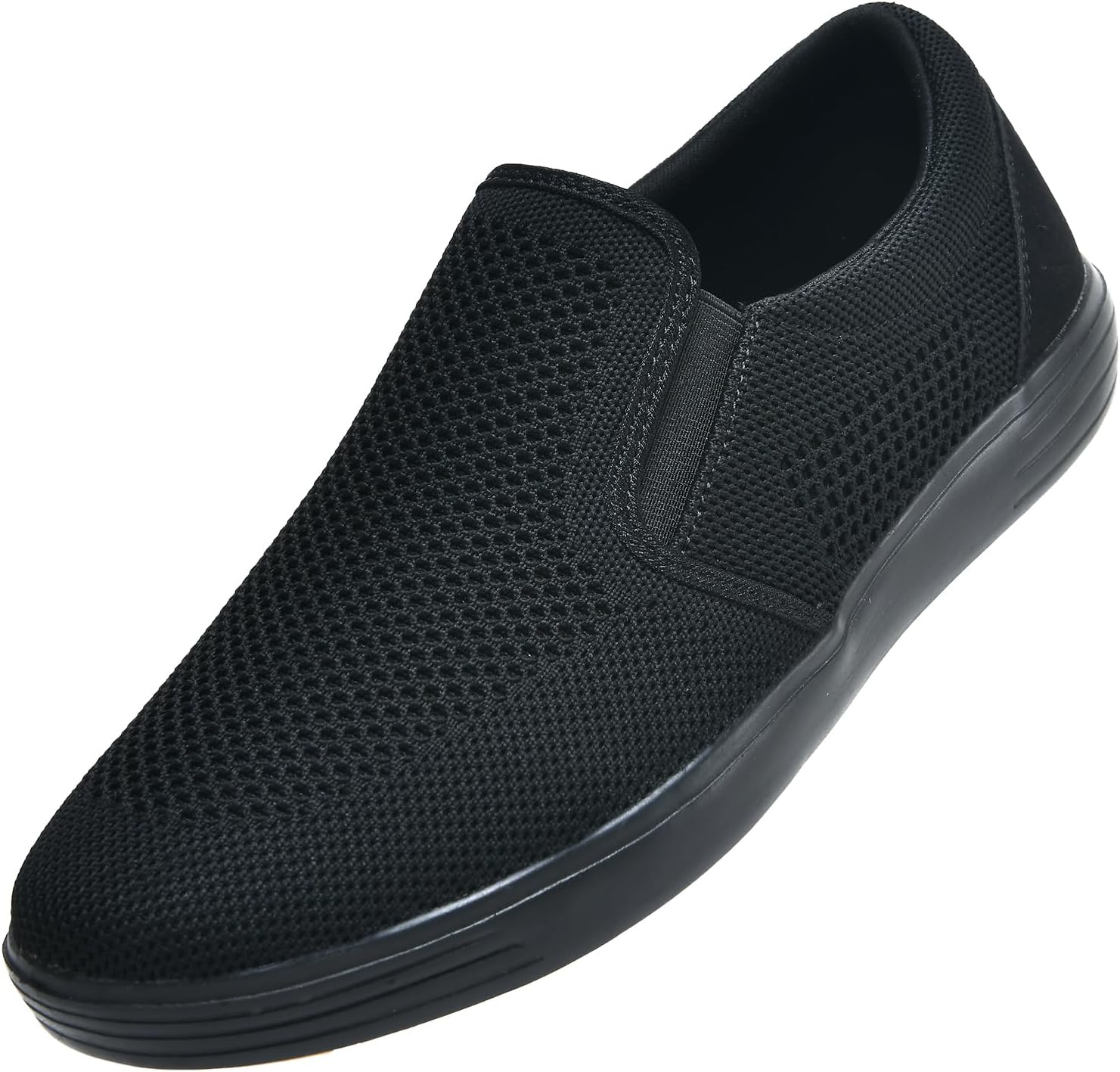 Detalle de Konhill Herren Slip On Schuhe Trainers – Casual, atmungsaktiv und komfortabel