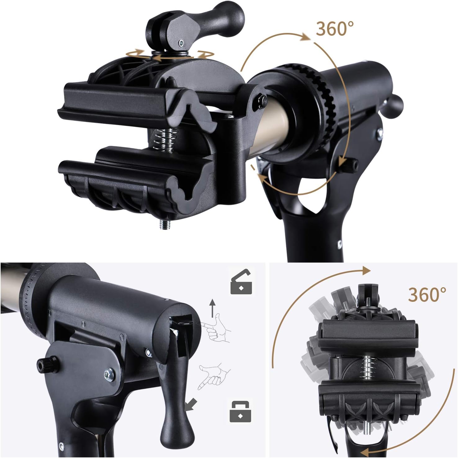 Detalle 2 de CXWXC Fahrrad Montageständer 100–160 cm 🛠