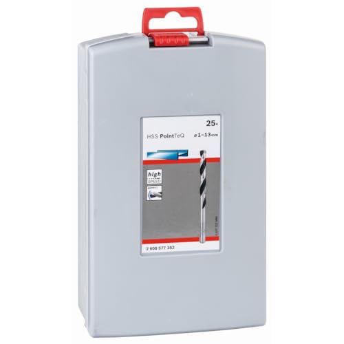 Detalle de Bosch Professional Set brocas HSS PointTeQ 1–13 mm 🛠