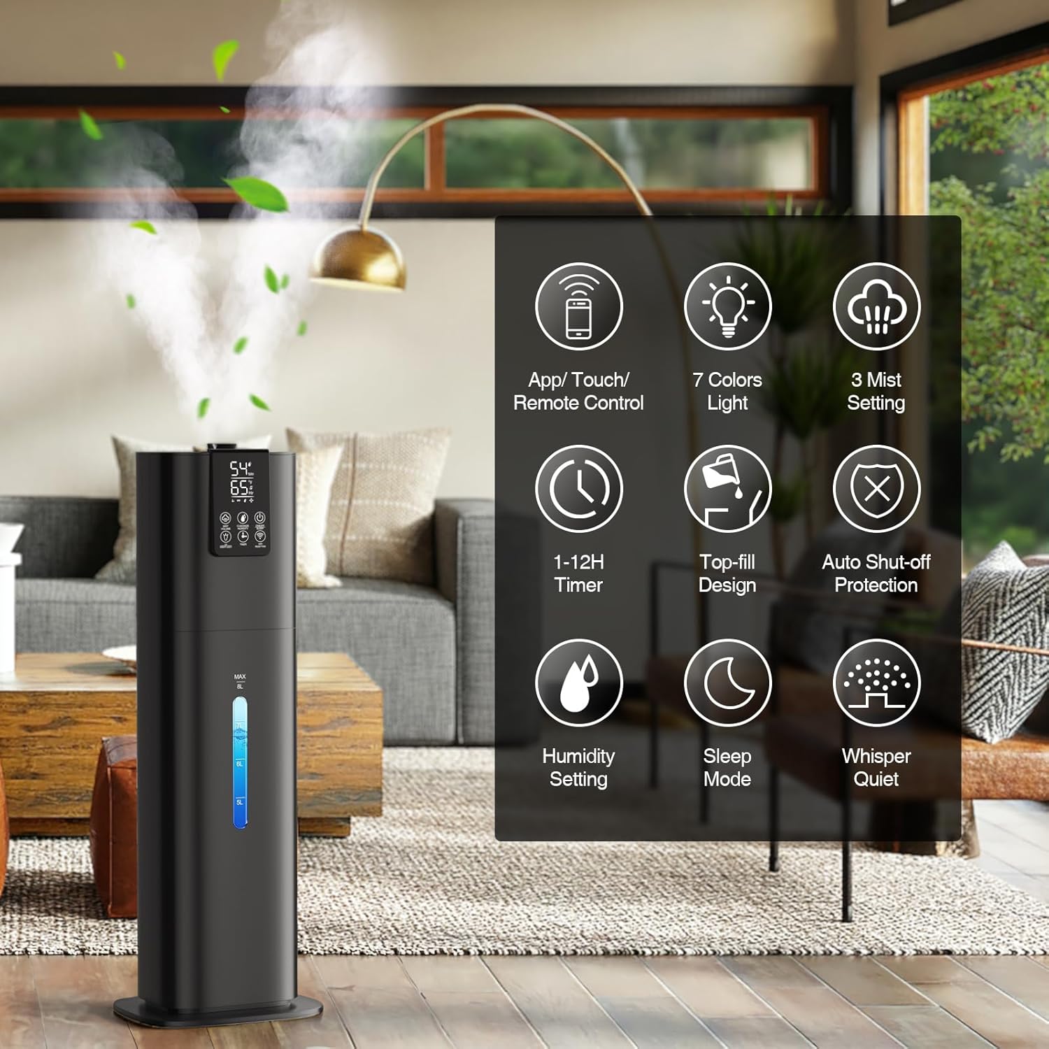 Detalle de Honovos Smart Humidifier for Large Rooms