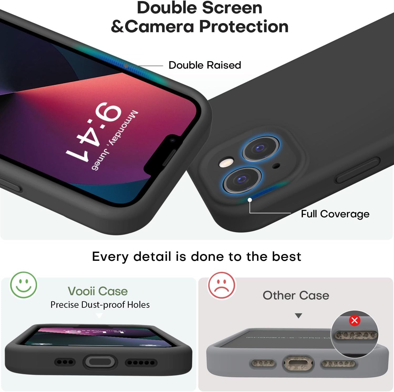 Detalle de Vooii iPhone 13 case 6.1 inch