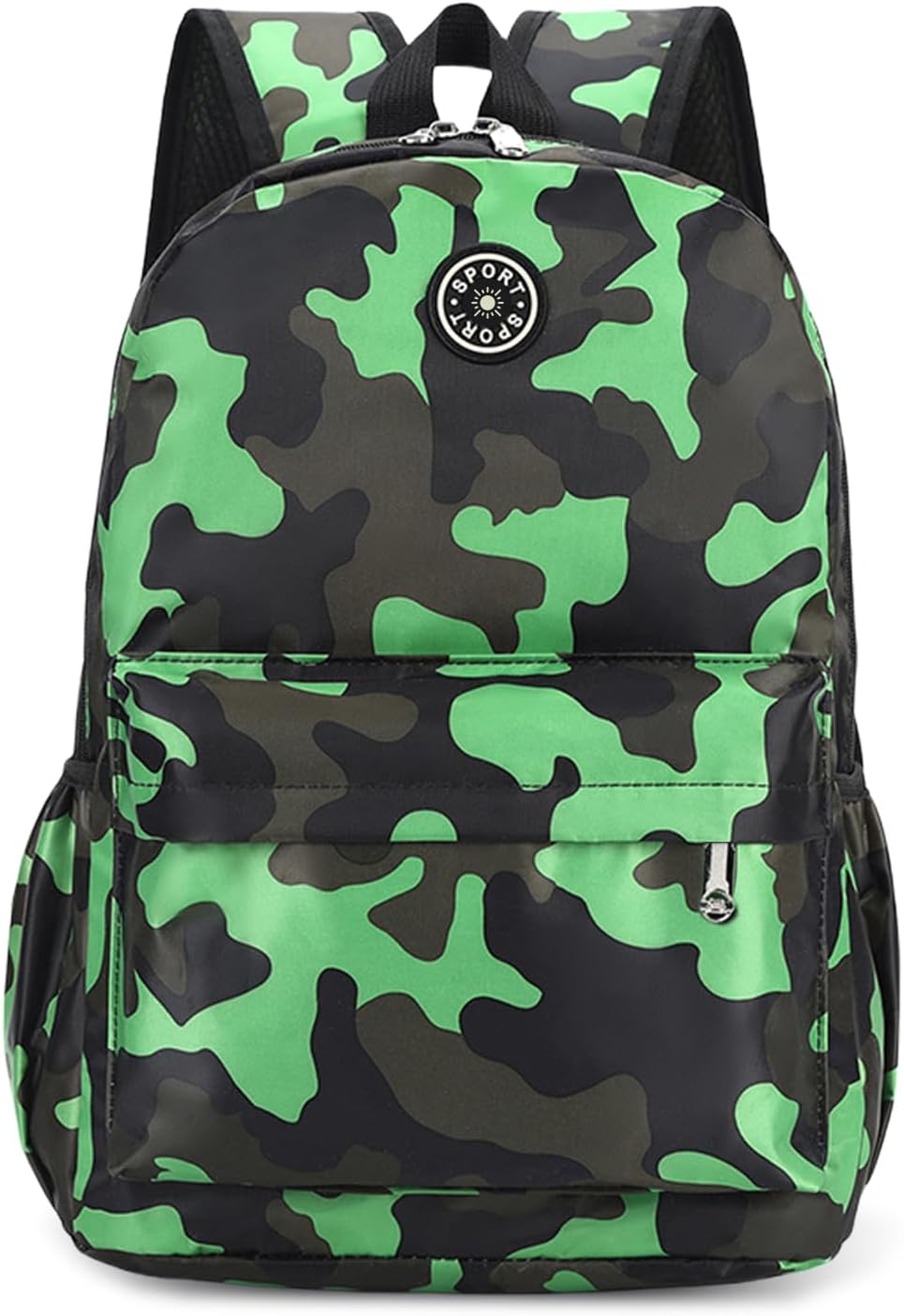 Zaino mimetico Aucuu per bambini 3-7 anni, 27 x 14 x 38 cm con tasche e spallacci regolabili