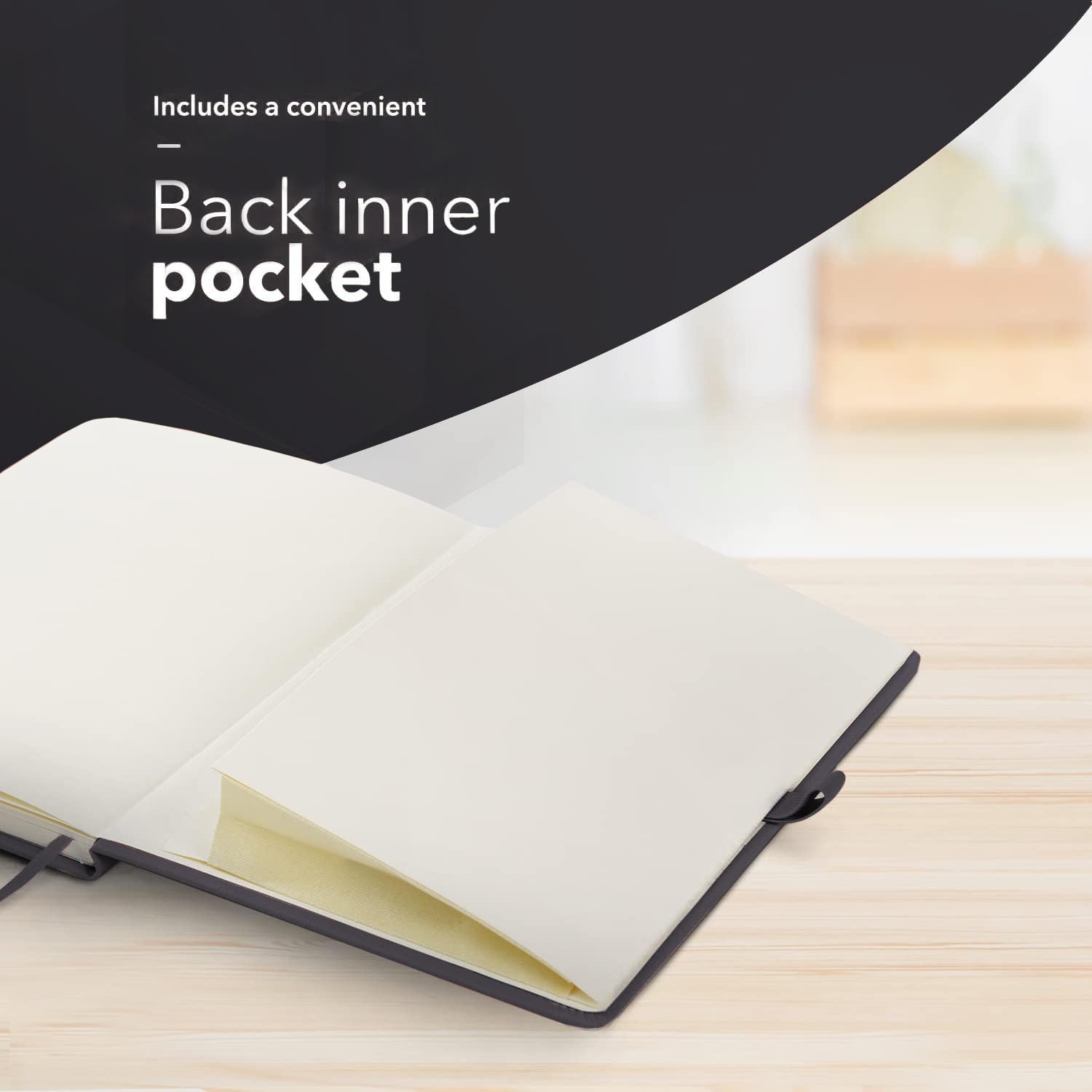 Thumbnail 6 de delka A4 Notebook: Vegan Leather-Feel Notebook for Everyday Writing