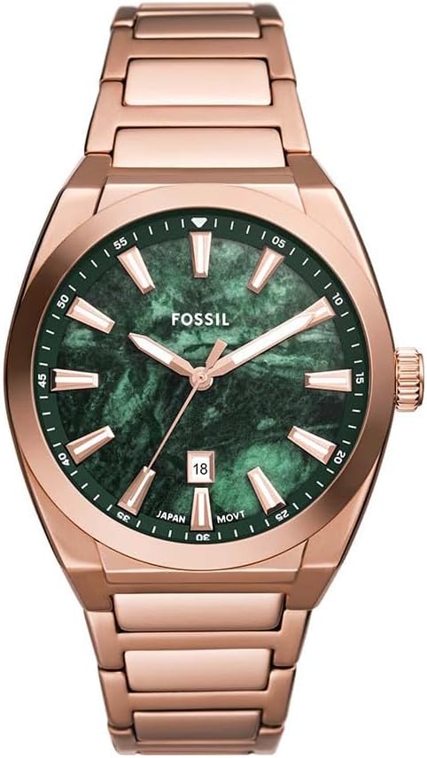 Thumbnail 5 de Fossil Everett Herrenuhr (Quarz, 3 Zeiger, Datum) mit 42-mm-Gehäuse