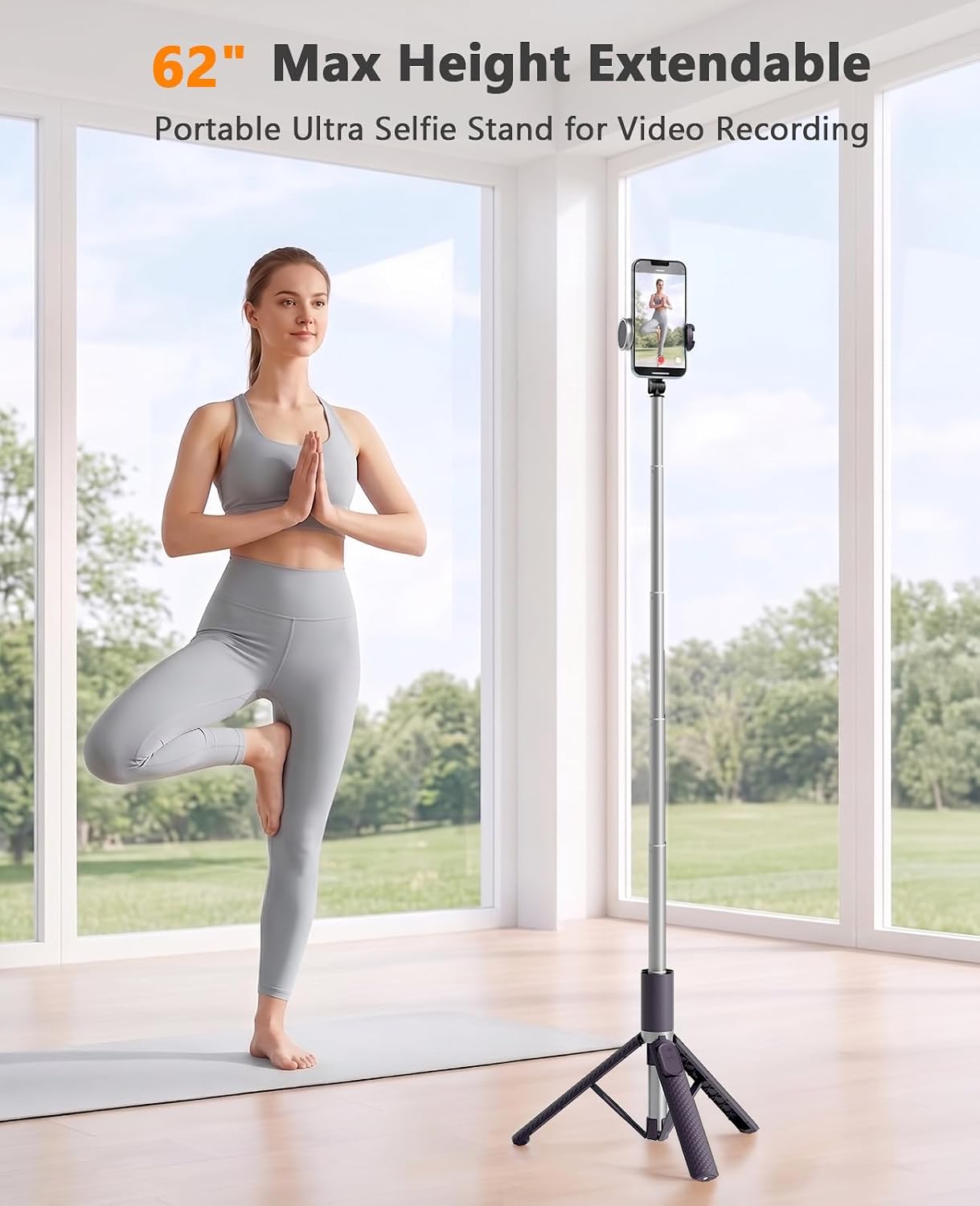 Detalle 1 de Vimose Phone Tripod, 62-Inch