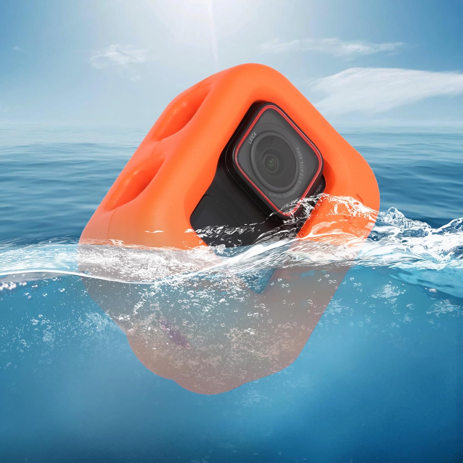 Thumbnail 1 de HSU Floaty Case for Insta360 ACE Pro 2 – Floating EVA Housing for Water Sports
