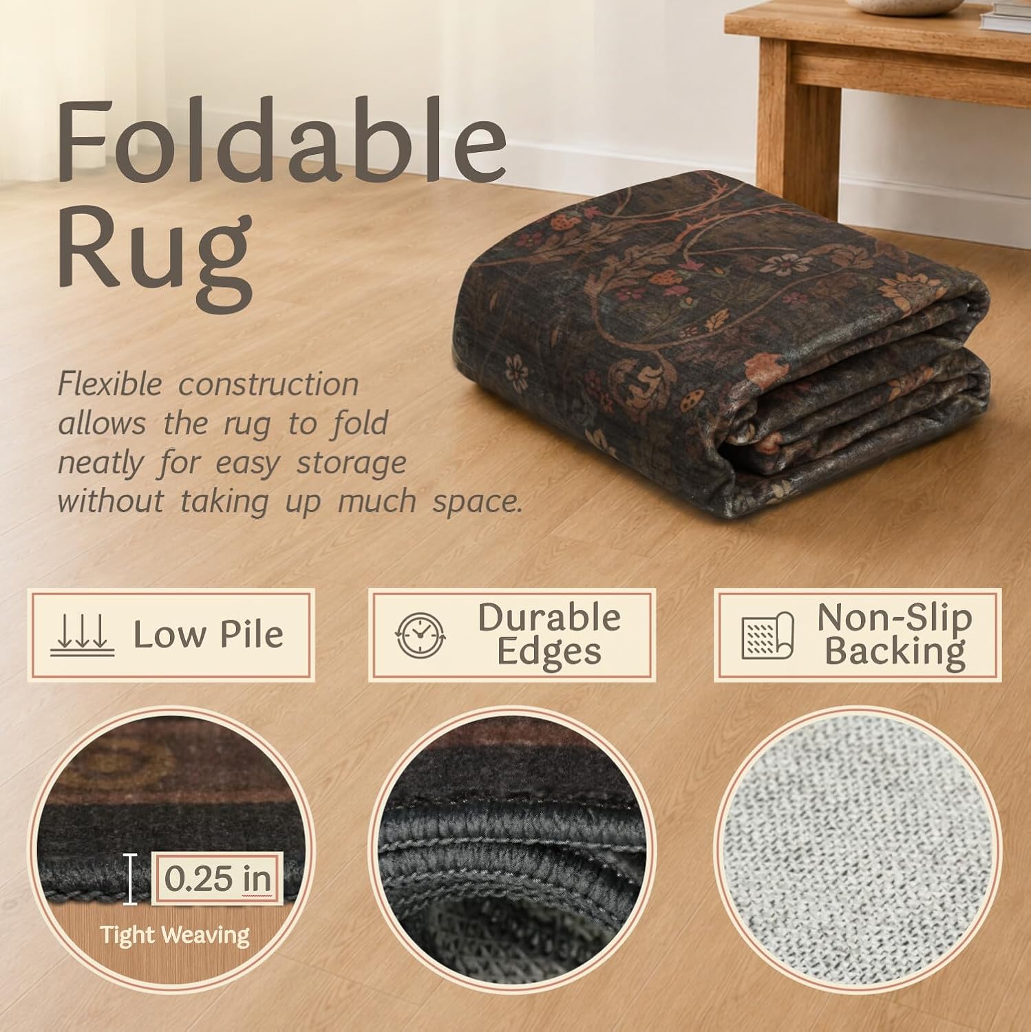 Thumbnail 4 de Washable Entry Rug, 2x3