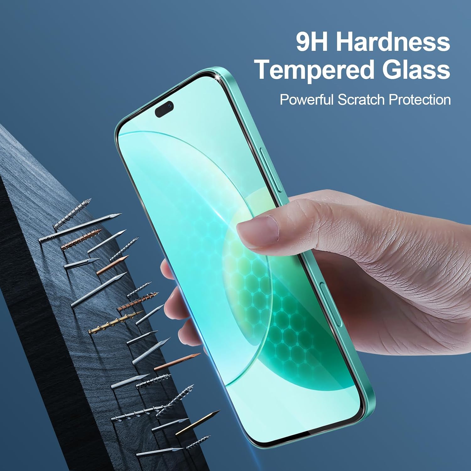 Detalle 2 de GiiYoon Panzer Schutz Glas für Honor 400 Lite – 3er Set mit Vollständigem Displayschutz (9H, 2,5D)