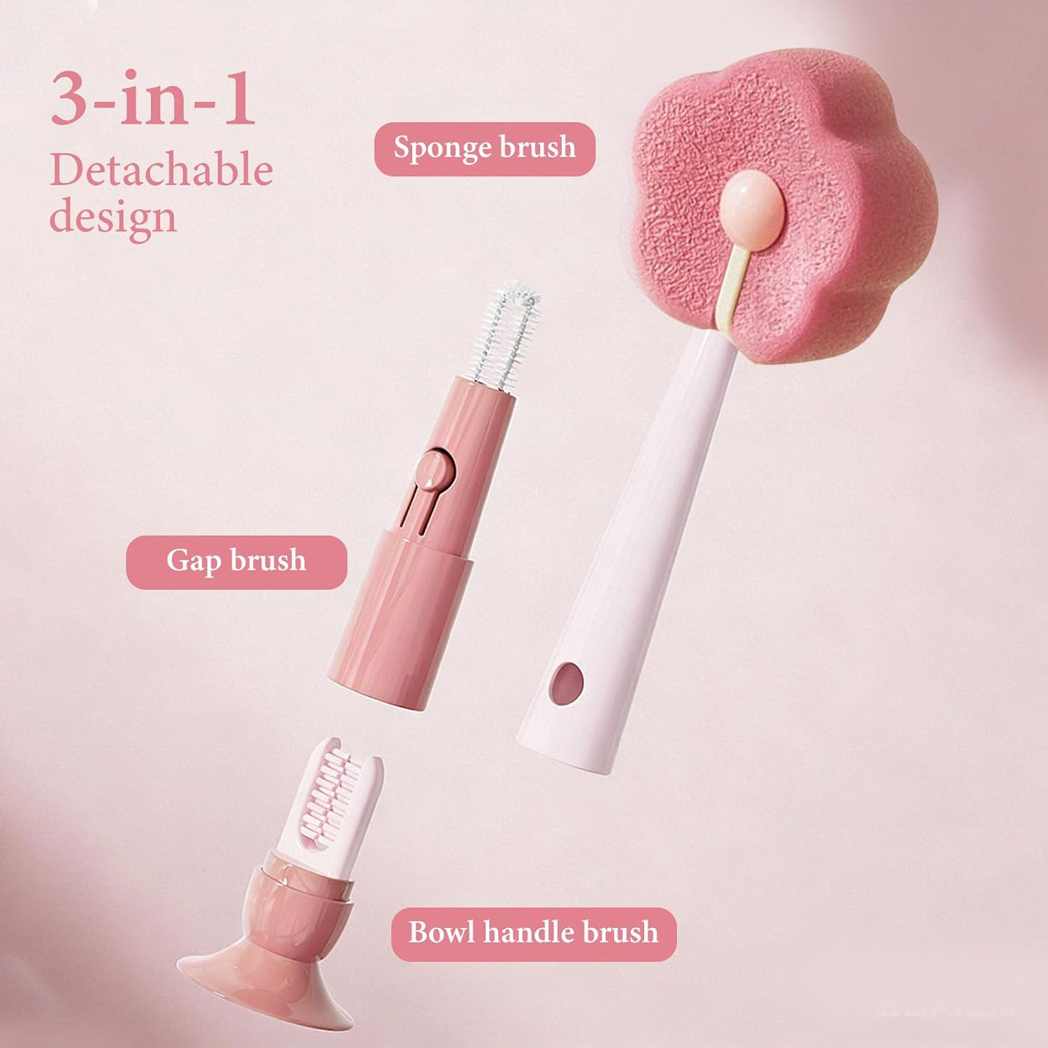 Thumbnail 5 de Bottle cleaning brush, 3-in-1