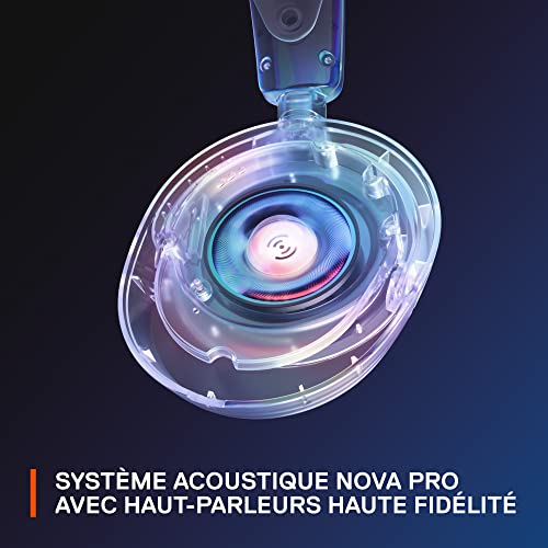 Detalle de SteelSeries Arctis Nova 1 — Casque de jeu multi‑système et son 360°