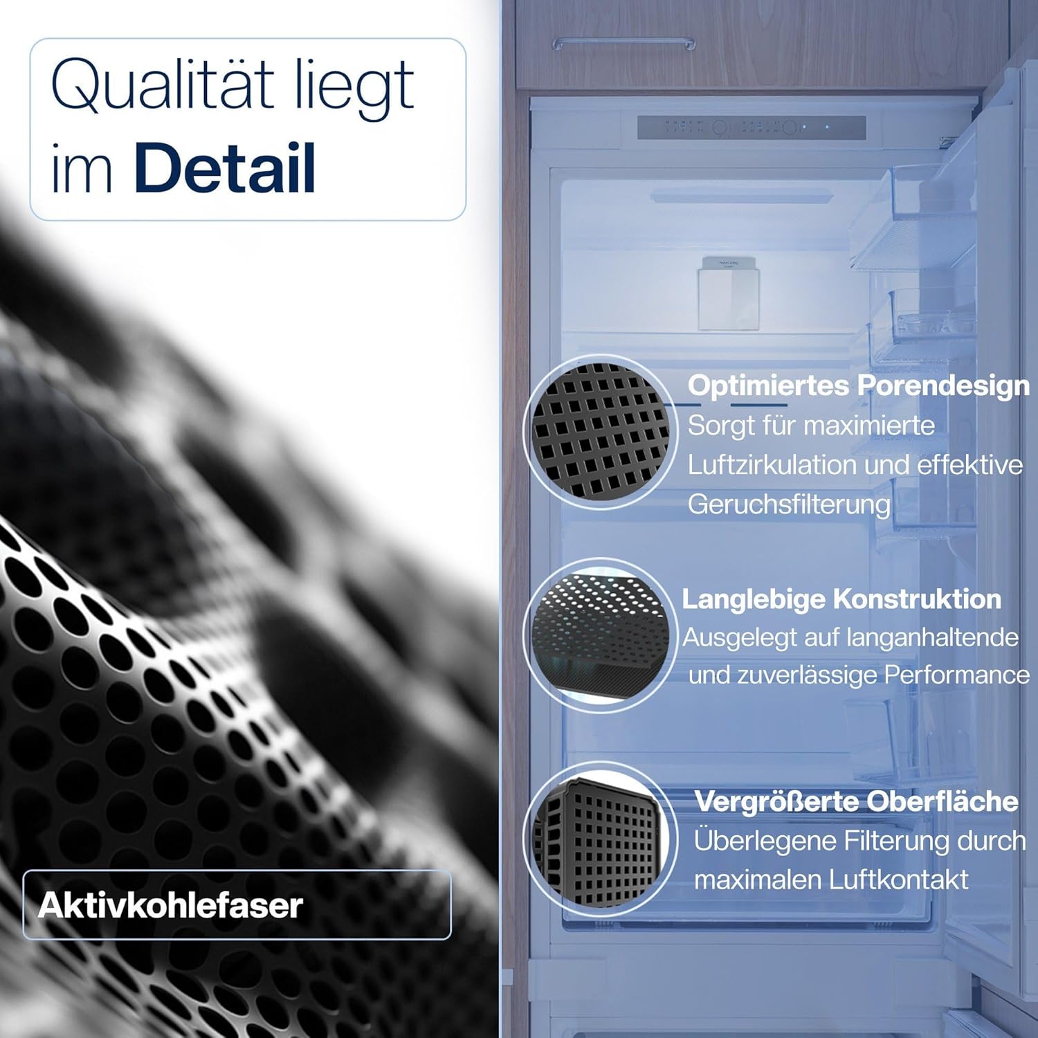 Detalle 2 de Liebherr FreshAir Filter 2er-Pack