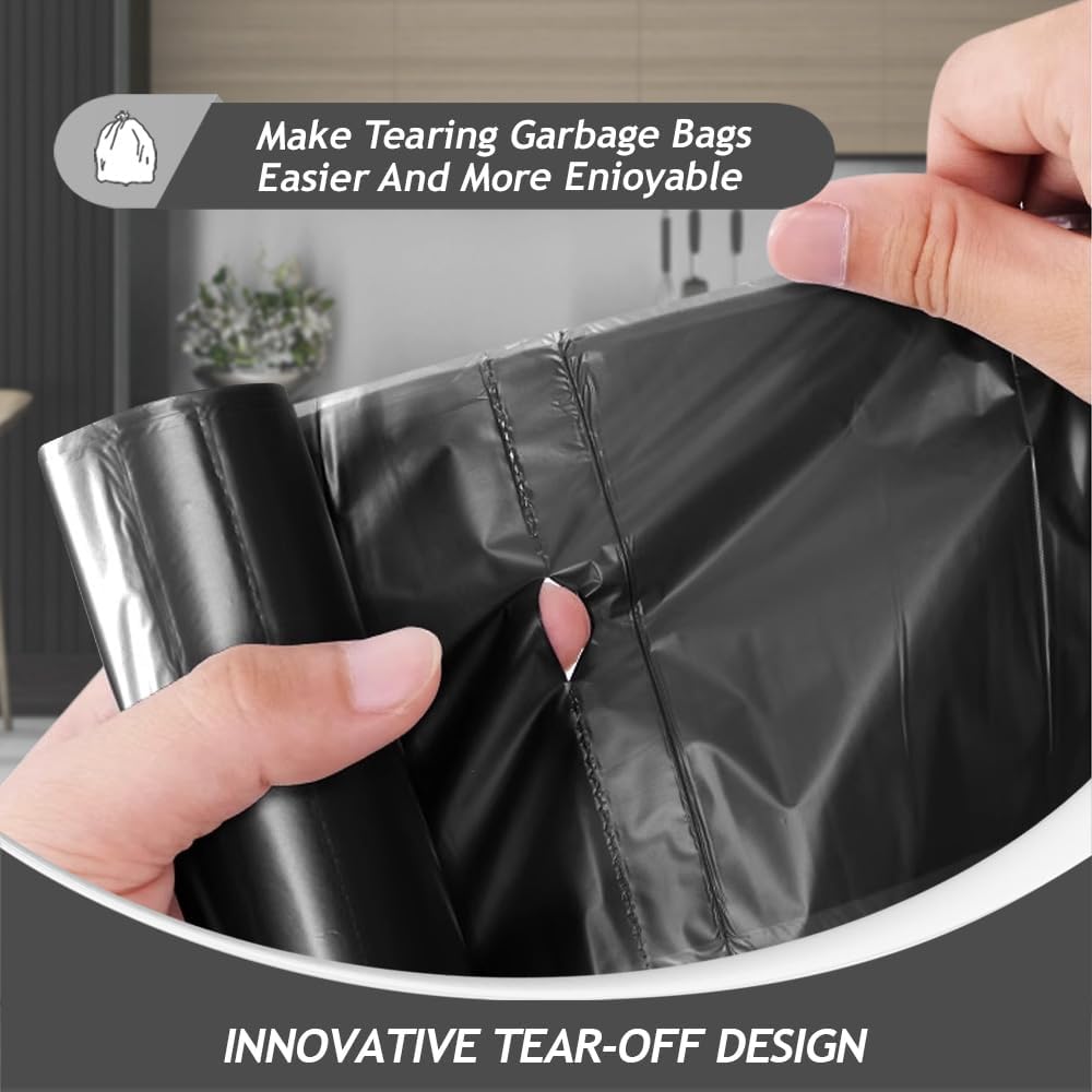Detalle de Teivio Kitchen Trash Bags, 10 Gallon