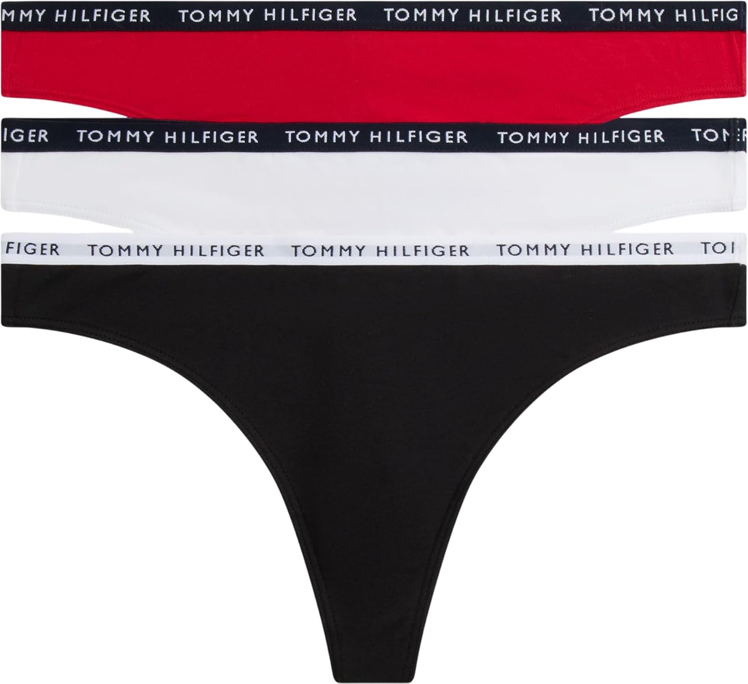 Thumbnail 5 de Tommy Hilfiger Damen 3er Pack Strings Tangas (Slip-Set mit Bio- & Recycling-Anteil)