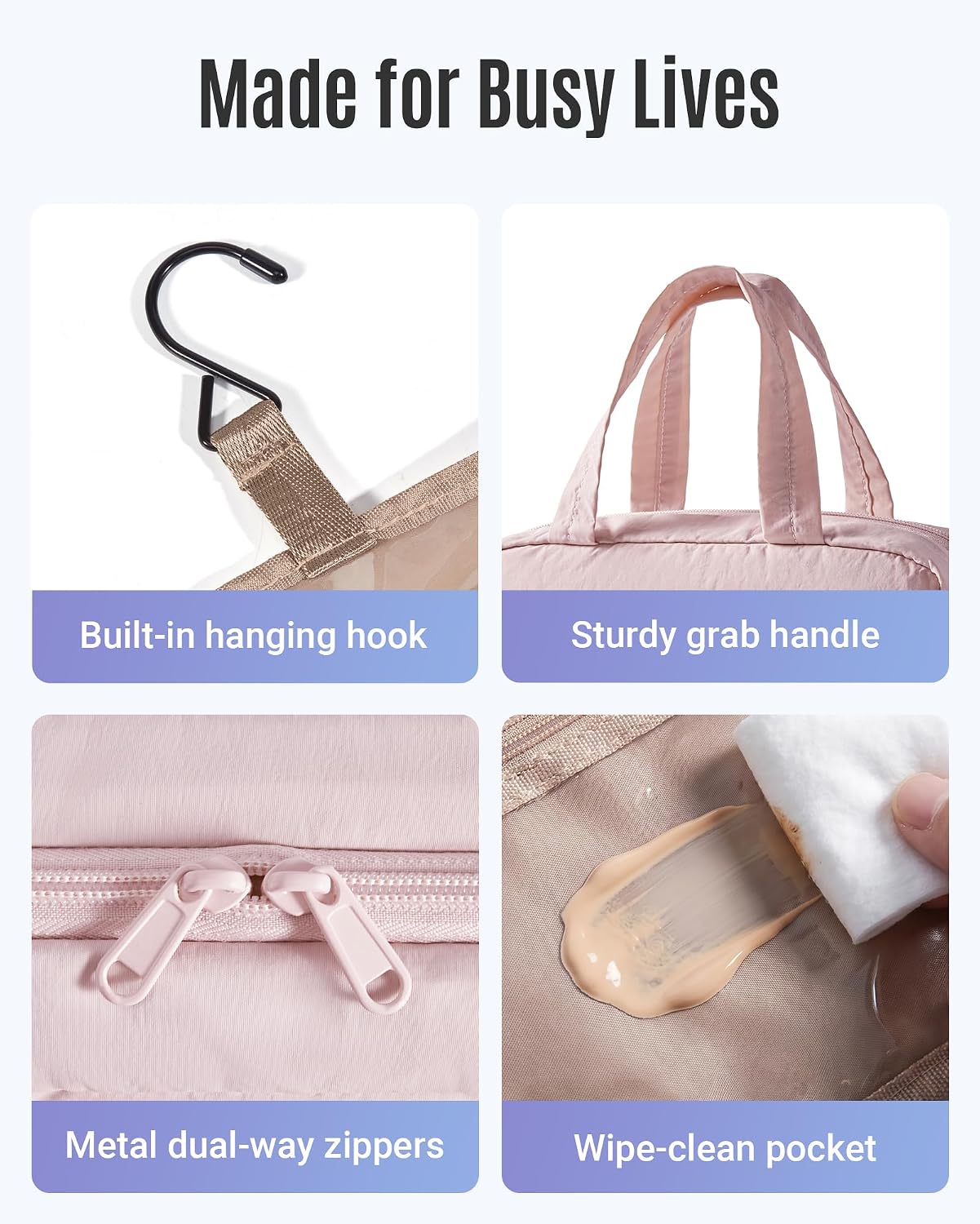 Detalle 1 de LIGHT FLIGHT Hanging Toiletry Bag