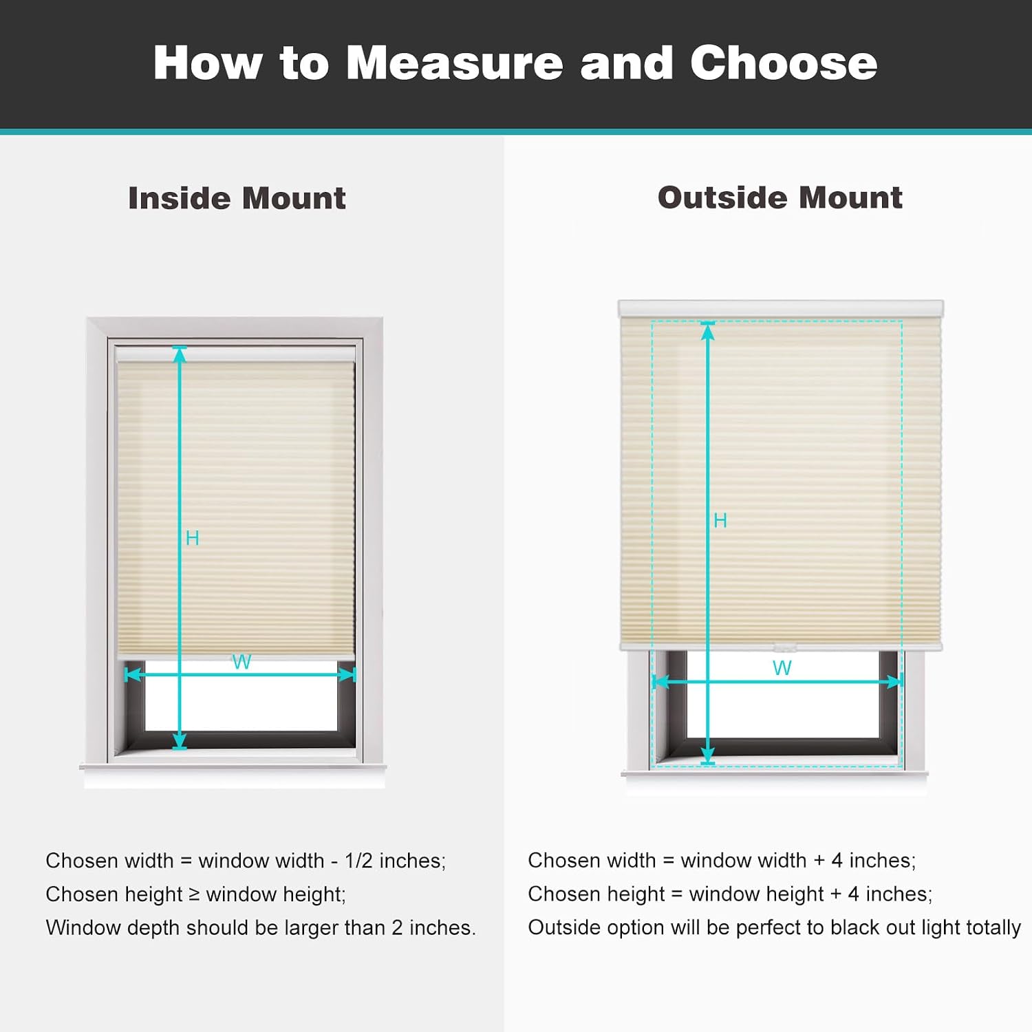 Thumbnail 6 de Changshade Shade 35" x 48" Cordless Cellular Window Shade, Beige