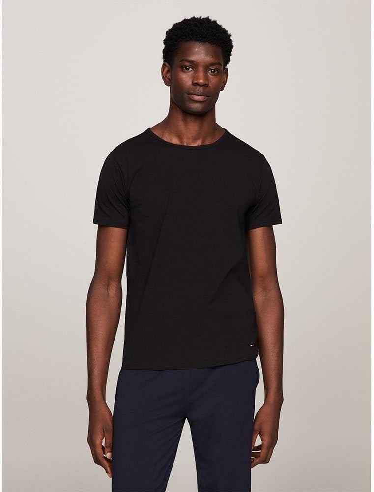 Thumbnail 2 de Tommy Hilfiger T-Shirts Manches Courtes Lot de 3 Homme Stretch Col Ras-du-Cou