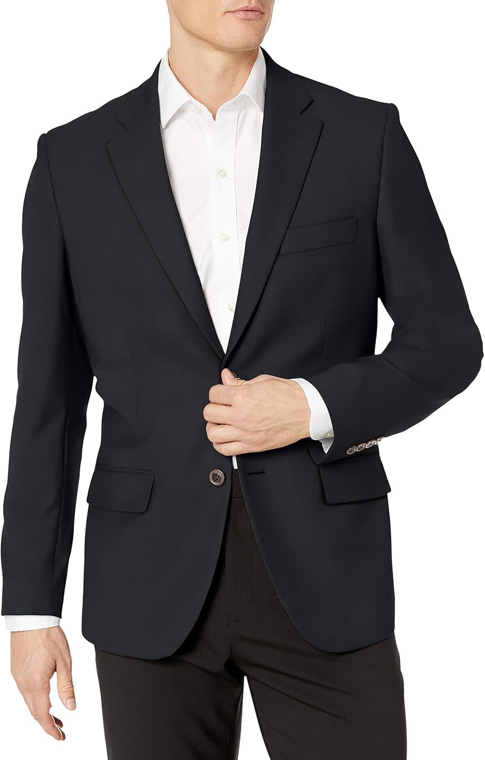 Thumbnail 4 de Amazon Essentials Men’s Long-Sleeve Classic-Fit Button-Front Stretch Blazer