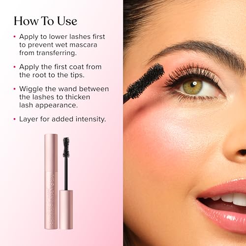 Detalle de Too Faced Better Than Sex Volumizing and Lengthening Mascara — Vegan, Cruelty-Free, Hourglass Brush