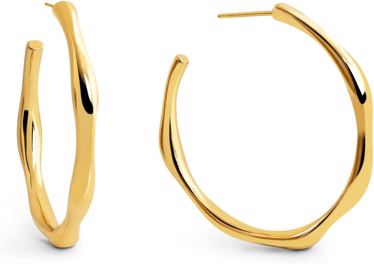 Detalle de SINGULARU Orecchini Cerchio Bamboo 38,87 mm 💍