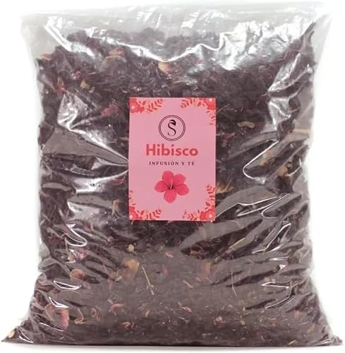 Flor de Jamaica (Hibisco) Premium 1 kg – Infusiones Detox y Té Adelgazante natural