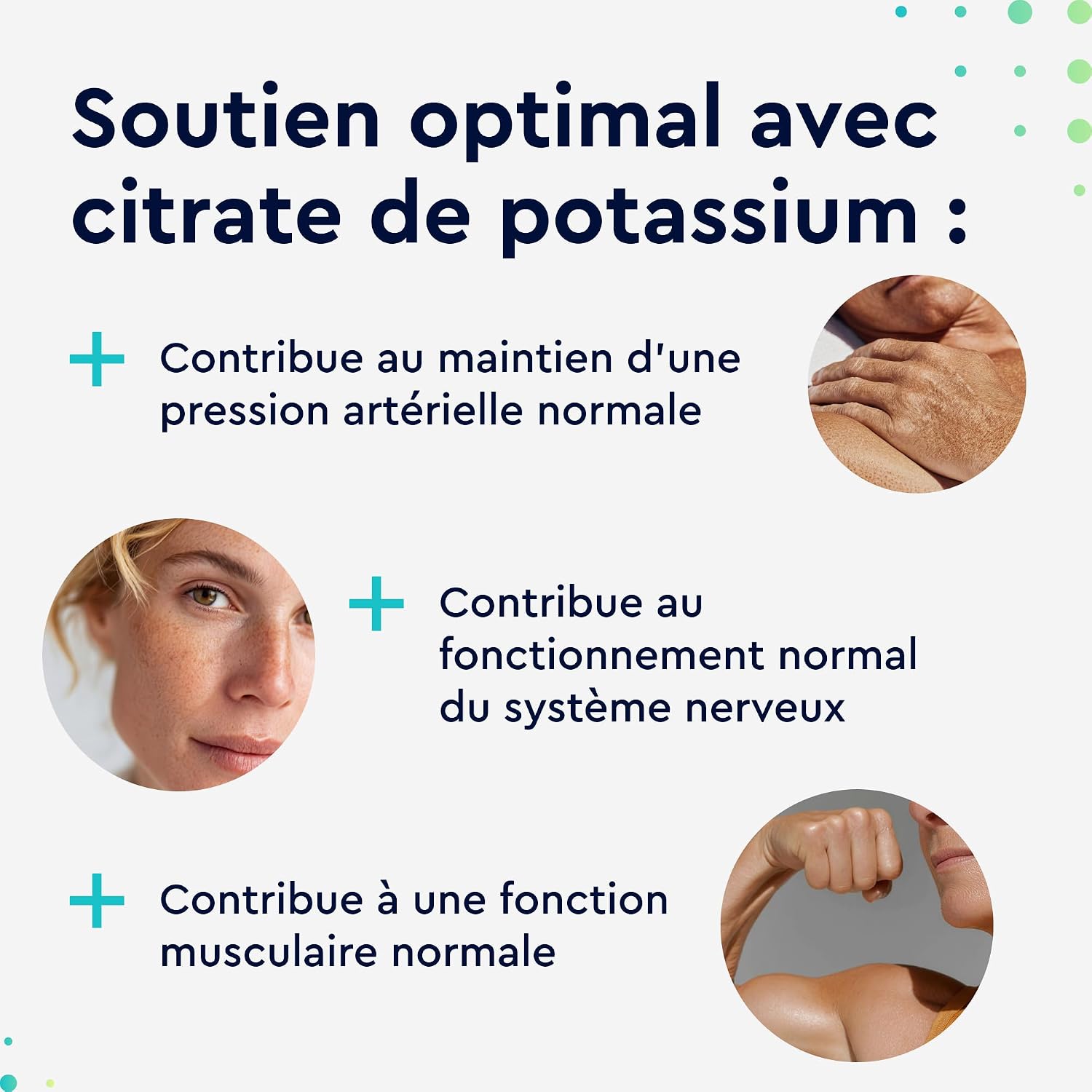 Detalle de Potassium 270 Gélules 800 mg pour muscles