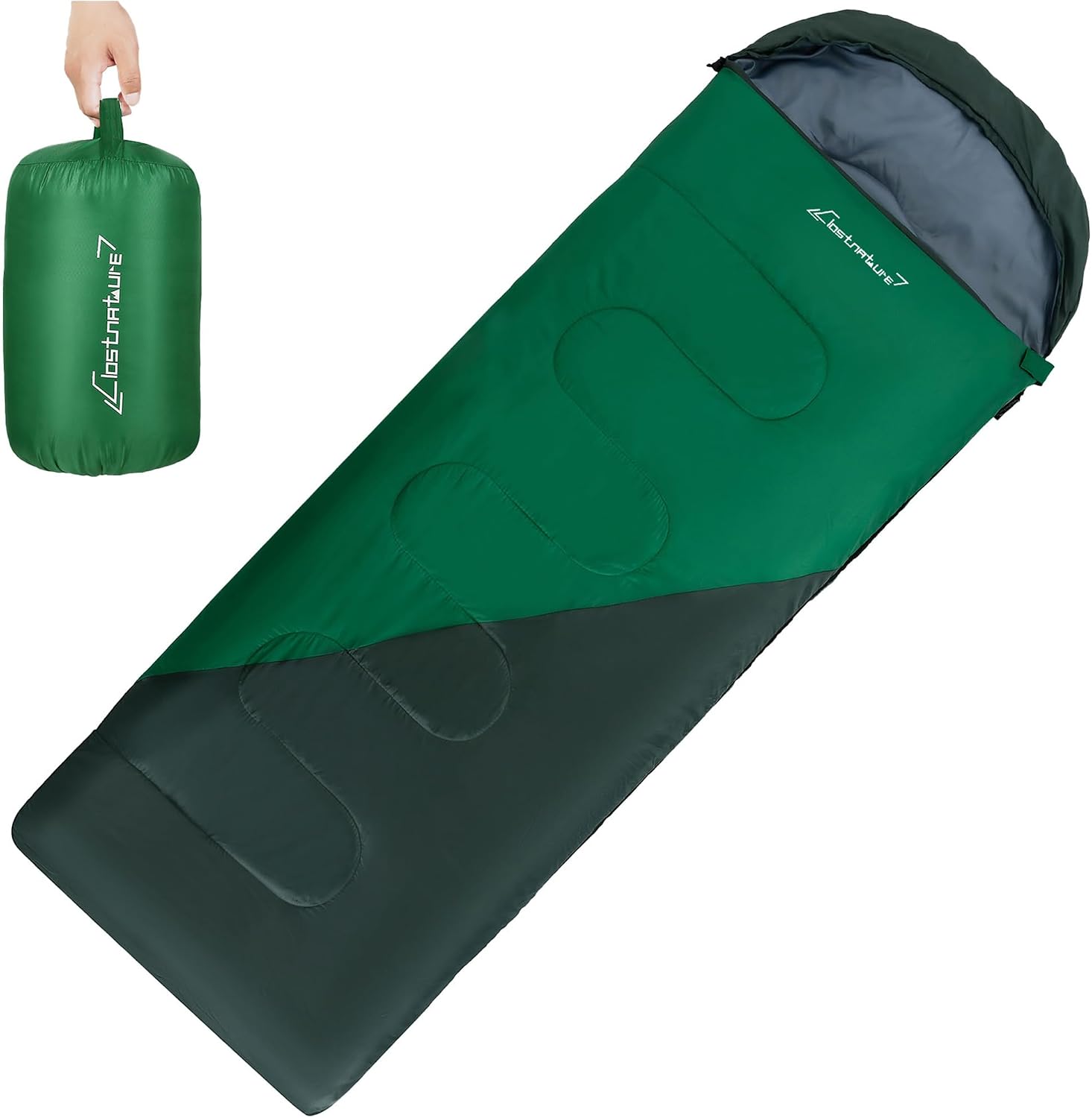 Detalle de Clostnature 4-Season Sleeping Bag Left Zipper