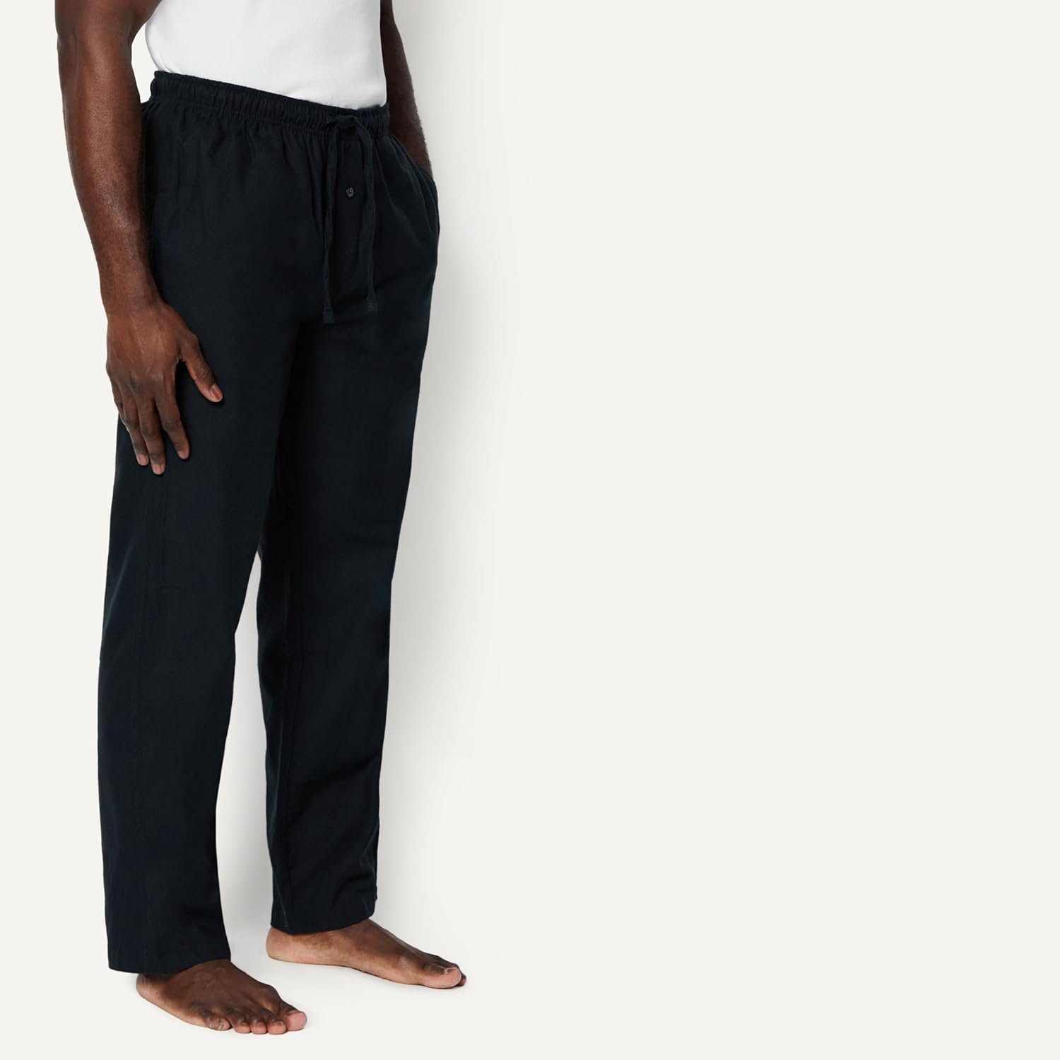 Detalle de Amazon Essentials Men's Breathable Flannel Pyjama Trousers (Big & Tall)