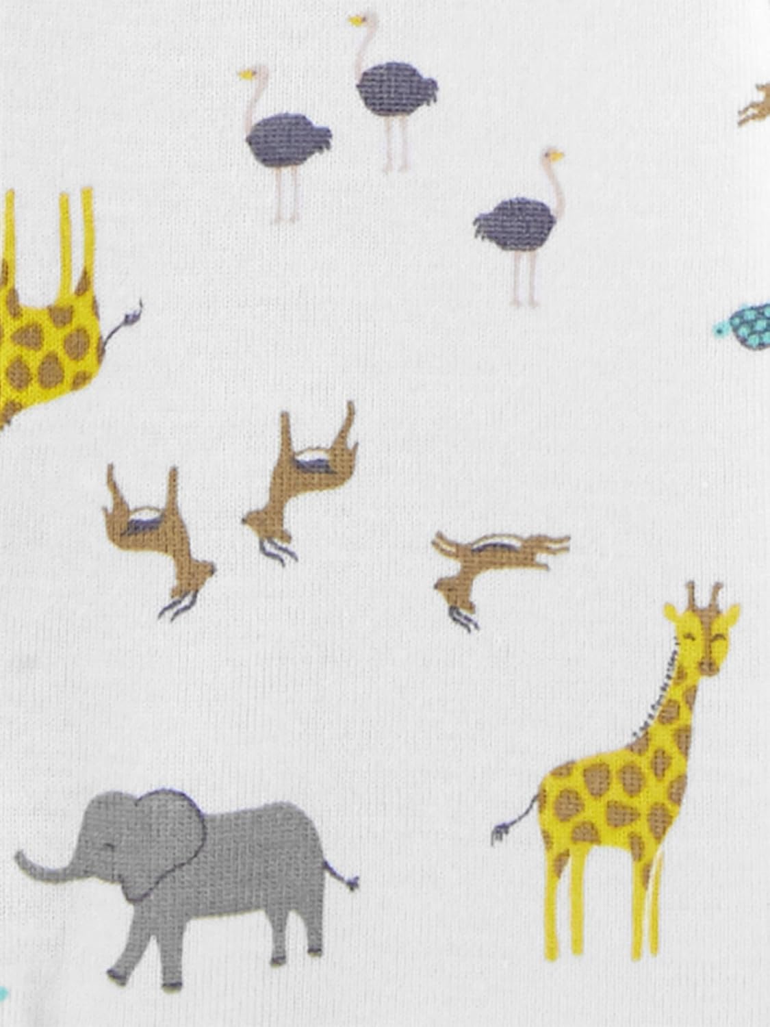 Detalle de Simple Joys by Carter's Baby 3-Pack Snap-up Rompers
