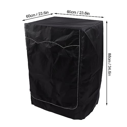 Detalle 2 de Wifehelper Front-Loading Washing Machine and Dryer Covers (60 x 60 x 88cm) – Practical Weatherproof Shield