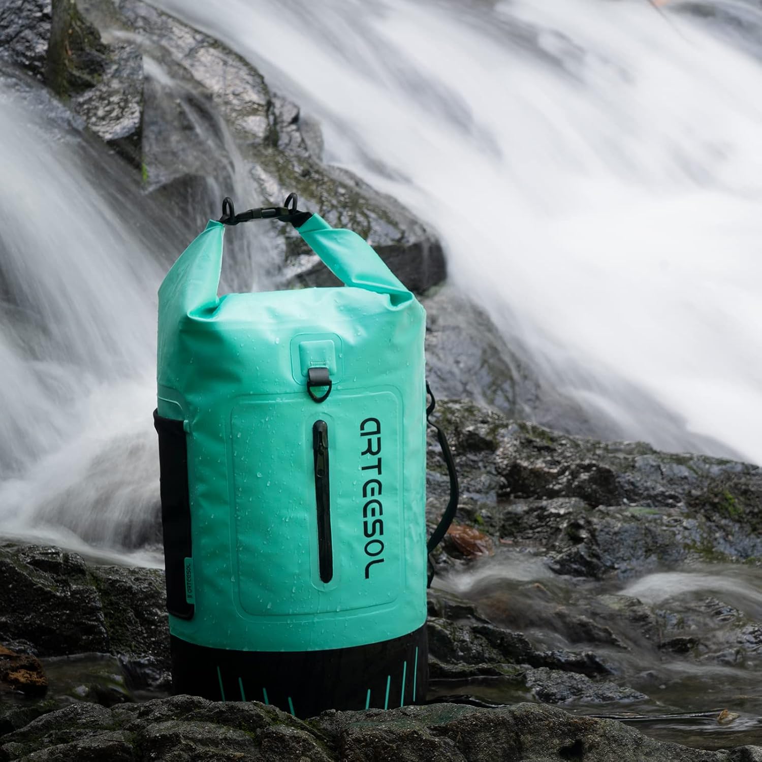 Thumbnail 6 de Dry Bag Upgraded 45L/40L/30L/20L waterproof dry sack with phone pocket and shoulder straps