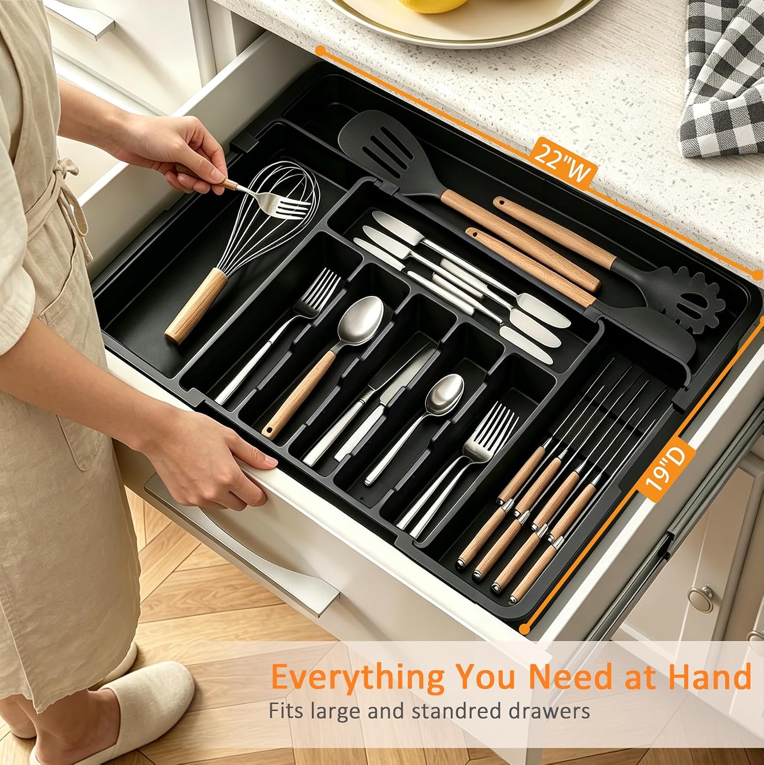 Thumbnail 5 de Homecor Silverware Organizer 22
