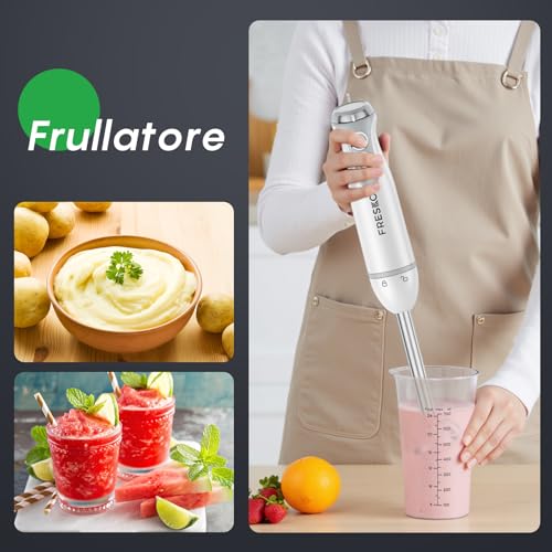 Detalle 2 de Frullatore ad immersione 4-in-1 Fresko 1000W in acciaio inox 304