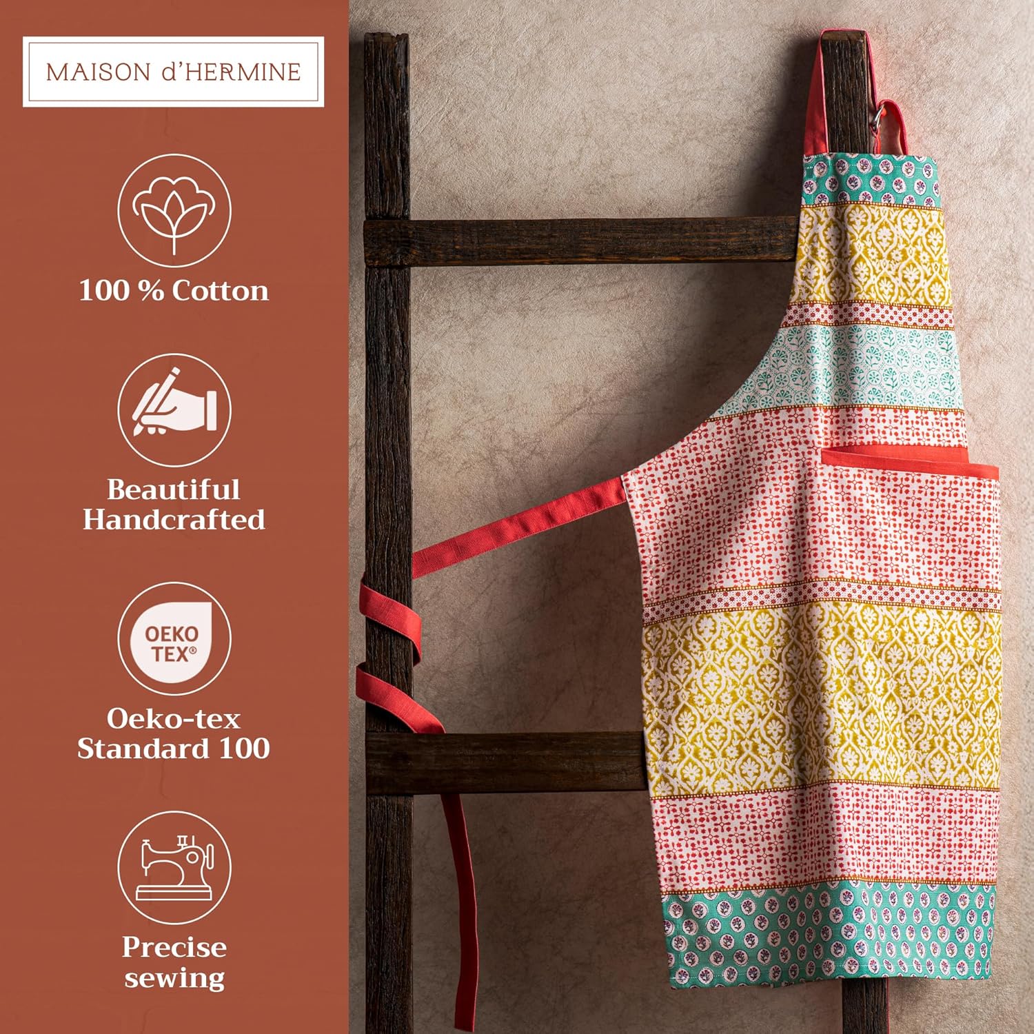 Thumbnail 1 de Maison d'Hermine Tablier 100% coton 70 cm