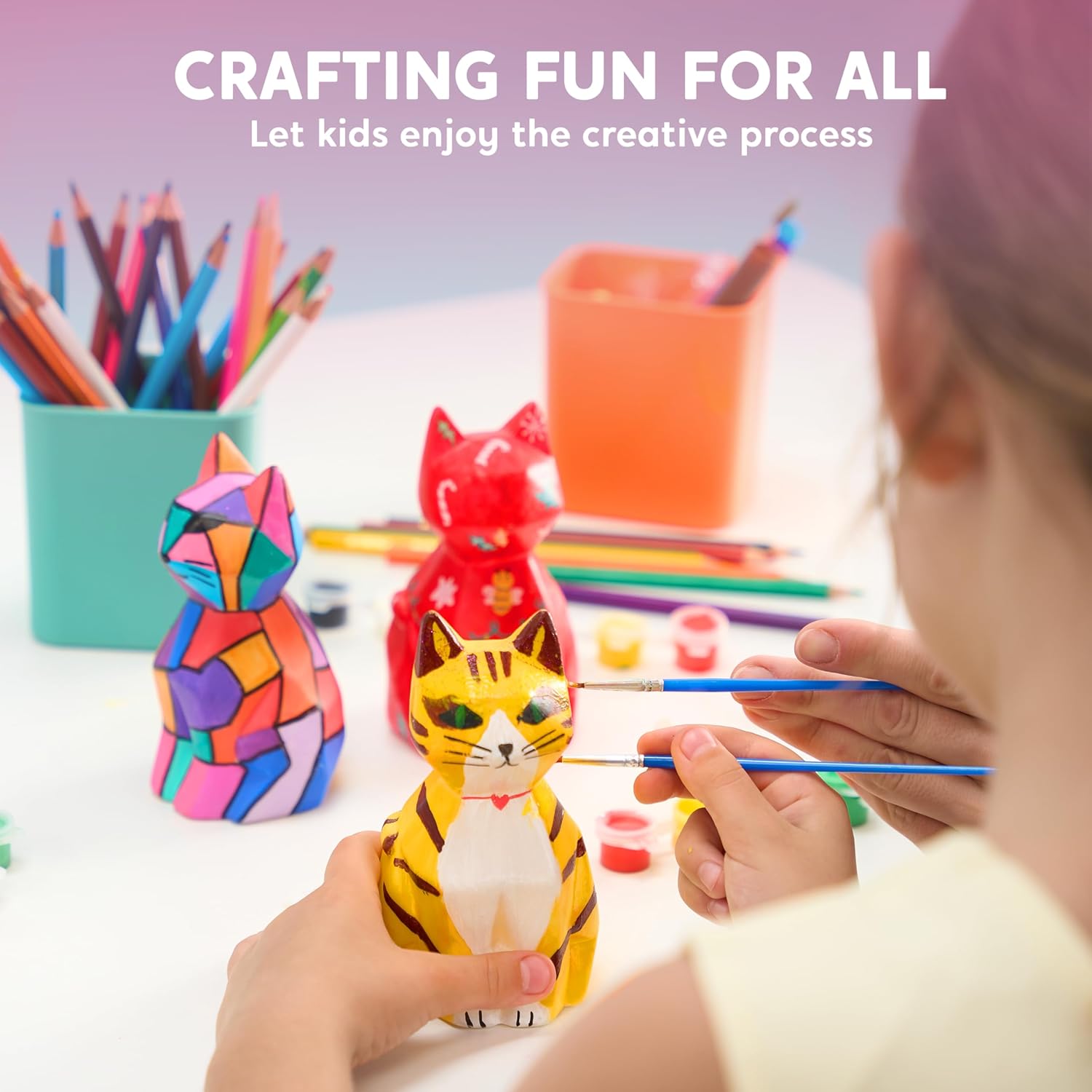 Thumbnail 6 de Klever Kits Katze Lampe Bastelset ab 6+ 🎨