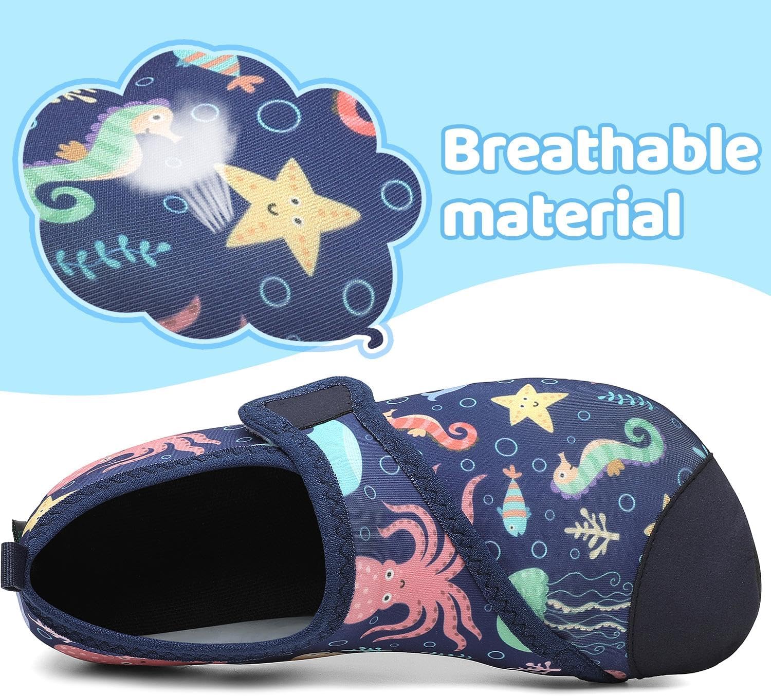 Detalle 2 de SAGUARO: Scarpe da Sport Acquatici per Bambini — comode, leggere e rapide da indossare
