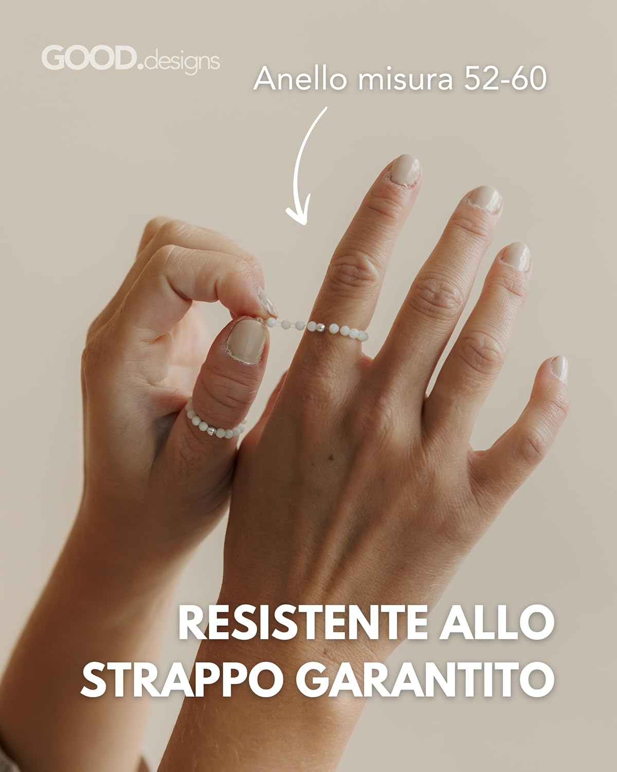 Thumbnail 4 de GD GOOD.designs Anello anti-stress perle naturali