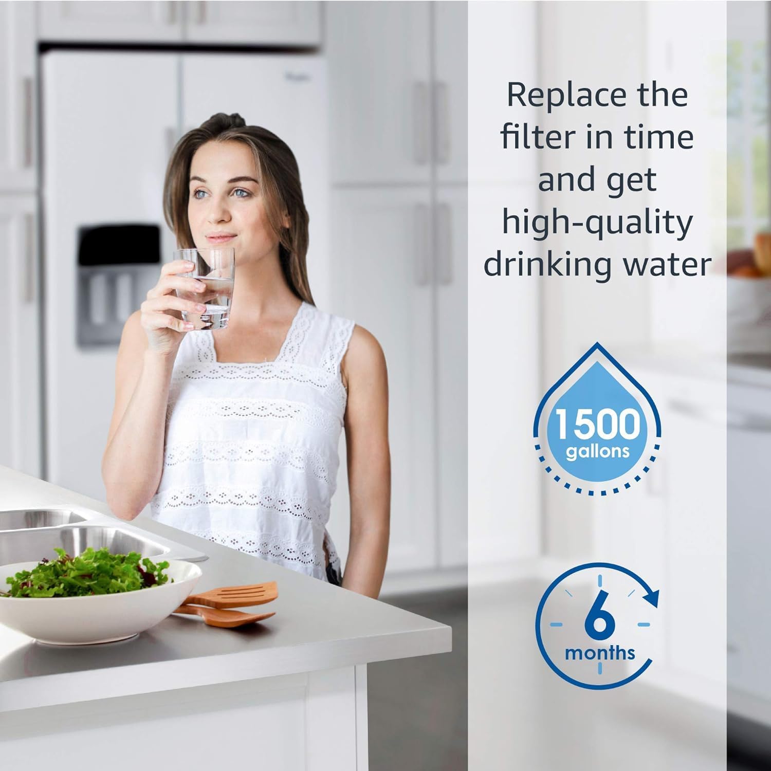 Thumbnail 5 de Waterdrop Fridge Water Filter Replacement 4 💧