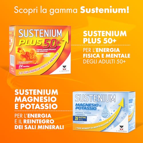 Thumbnail 6 de Sustenium Plus: integratore energizzante con aminoacidi, vitamine e minerali, 22 bustine