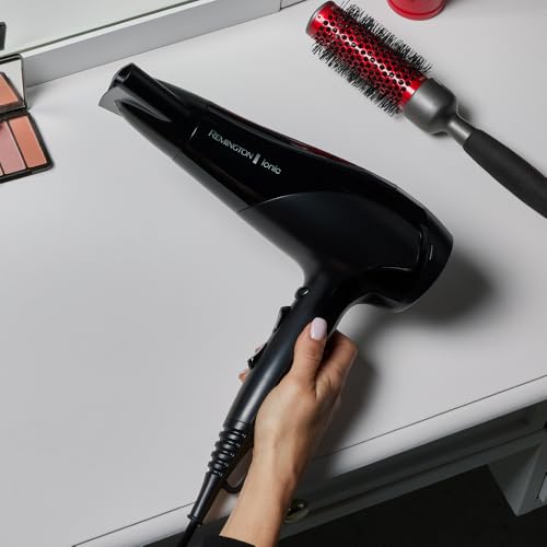 Detalle 2 de Remington Asciugacapelli 2200W D3198: Leggero, potente e con funzione ionica