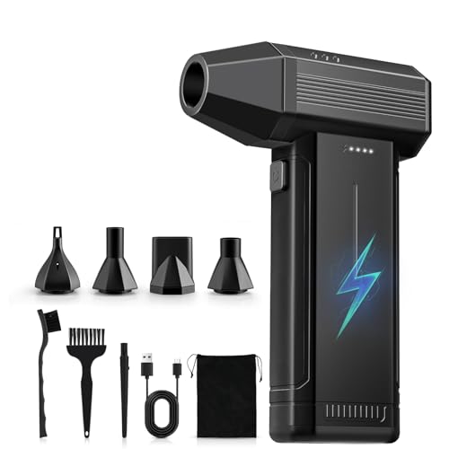 Detalle de GARAID Air Duster negro 150000 RPM