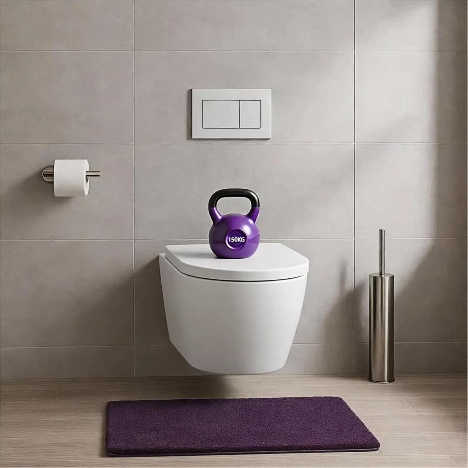 Thumbnail 6 de Solng Aldoih D Shaped Soft Close Toilet Seat – Heavy Duty Thermoplastic, Quick Release, UK D Fit