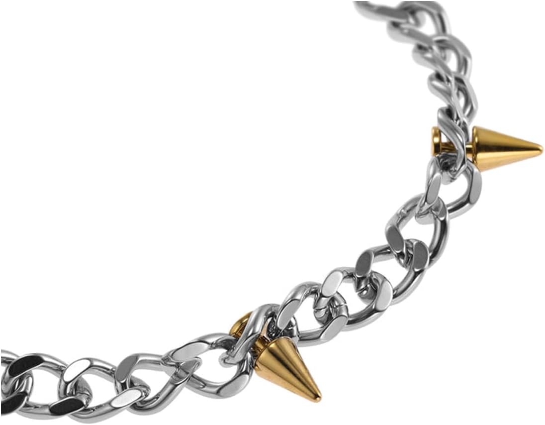 Thumbnail 1 de Diesel Bracelet homme en acier inoxydable 2 tons avec fermoir mousqueton