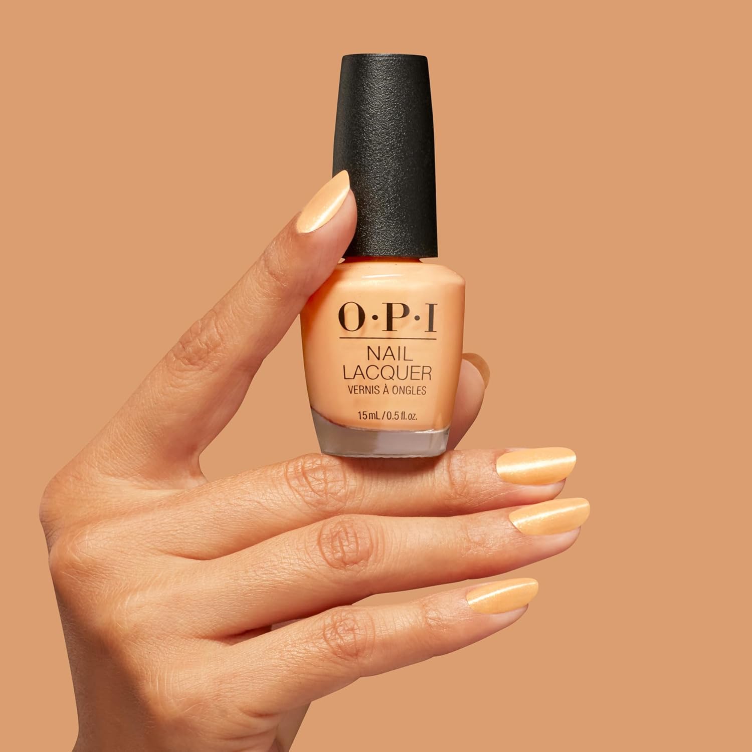 Detalle 2 de OPI Nail Lacquer OPI'm Dreaming Collection – Nagellack Orange Schimmernd, schnelltrocknend (15 ml)