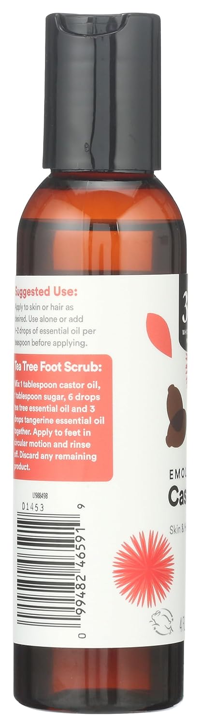 Thumbnail 3 de 365 by Whole Foods Market Pure Castor Oil (4 fl oz) for Skin & Hair Care