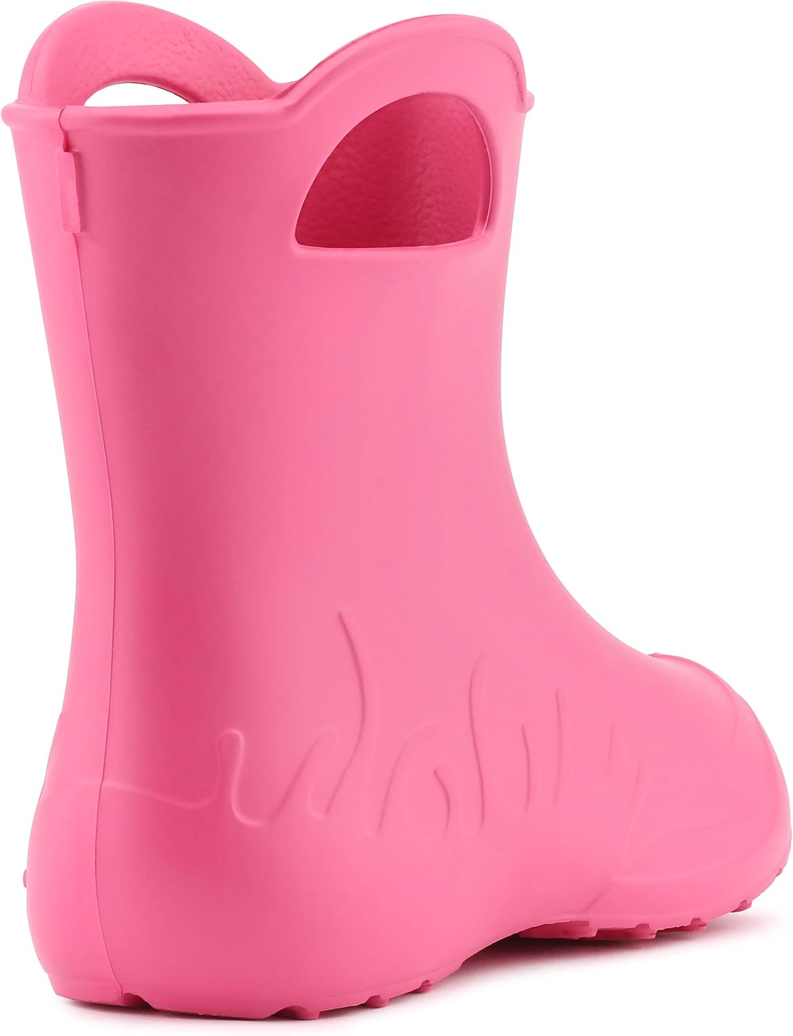 Detalle de Ladeheid Eva federleichte Kinder-Gummistiefel LA-CA-01 mit Anti-Rutsch-Sohle und wasserdichtem Material